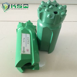 T38 / T51 البالستية ريتراك تزوير تنورة زر الحفر بت 76MM / 89MM