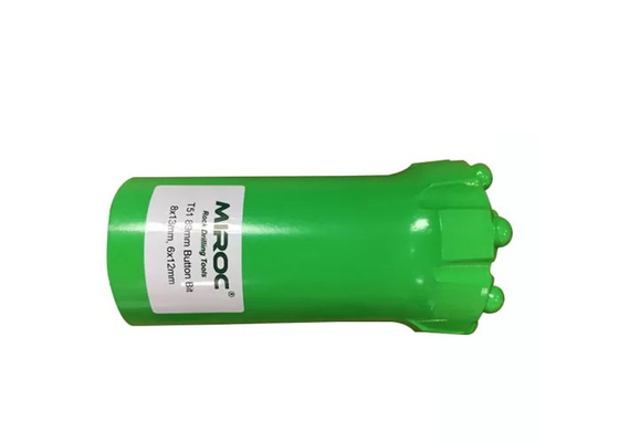 T51 89mm زر مثقاب بت كربيد التنجستن / 14 أزرار مترابطة