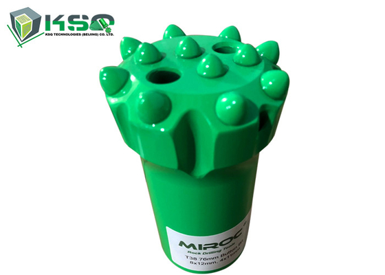 T38 76mm ارتداء مقاومة لقم الحفر أعلى مطرقة حفر الصخور