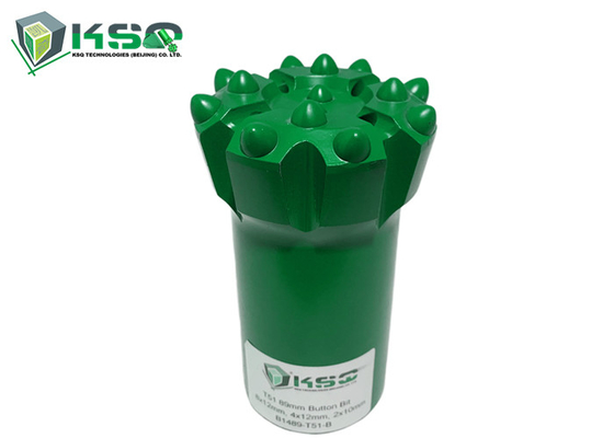 مترابطة سبائك الصلب زر بت أداة حفر الصخور مركز السقوط T51 89mm البالستية