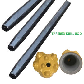 7 ° Hex Tapered Rod ارتداء المقاومة لصناعة التعدين ، عرقوب 22x108mm / 25x159mm