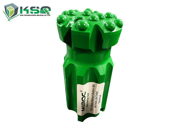 أدوات الحفر الصخرية T45 76mm Retrac Button Bits