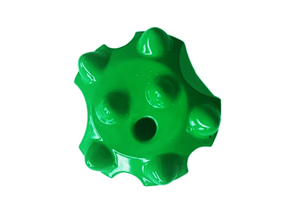 أدوات الحفر الصخرية المتجعدة 4 ° 46mmTaper Button Drill Bit للتحريك / حفر الأنفاق