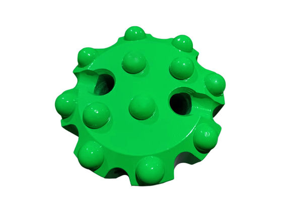 T51-89 مم لقمة زر بسن لولبي بتصميم كربيد شبه كروي للحفر على المقاعد