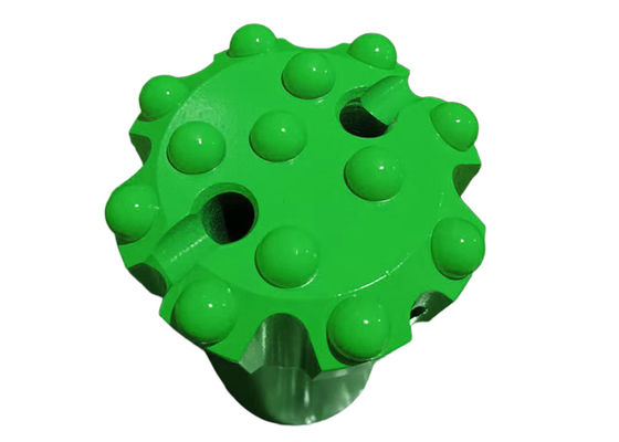 T51-89 مم لقمة زر بسن لولبي بتصميم كربيد شبه كروي للحفر على المقاعد