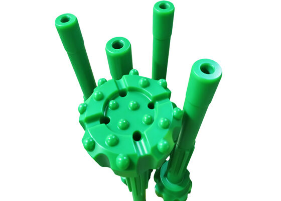 89-140 ملم من سبائك الصلب وكربيد التنجستن لقمة زر DTH مع كفاءة حفر عالية للتعدين والمحاجر