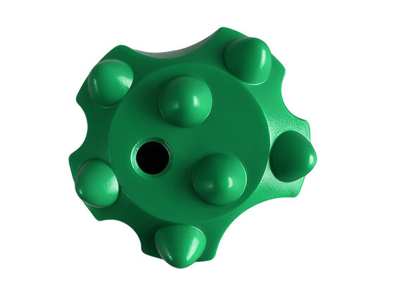 ريشة زر مدببة بزاوية 7 درجة وقطر 34 مم مع أزرار كربيد التنجستن للحفر الصخري عالي الأداء