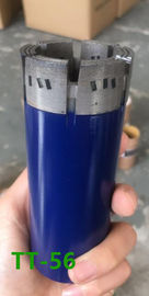 ضياء 56mm الماس PDC مثقاب معالجة لتزوير المتوسطة / سوبر تشكيلات صلبة