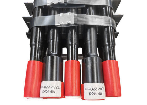 خيط MF الصخرة حفر العصا T38 1220mm أعلى مطرقة حفر أداة للتعدين محجر الصخور الصلبة السعر المصنع