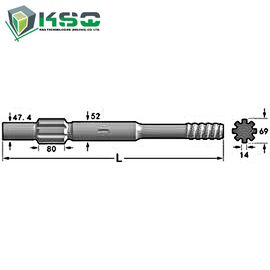 T38 نك يطحن ساندفيك صخرة يحفر أداة هل 850 / هل 850S