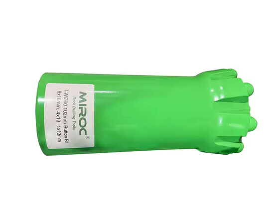 T-WIZ60 102mm عالية الجودة بنك الحفر خيوط زر قطعة حفر الصخرة قطعة حفر للحفر الصخري