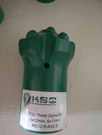 R32 76mm T38 T45 T51 لقمة كربيد مثقاب للتعدين / البناء