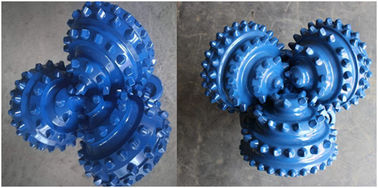 اللون الأزرق الصلب زر 12-1 / 4 &#39;&#39; IADC537 TCI الرول Tricone روك المثقاب بت كربيد التنجستن هارد روك