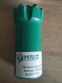 الأخضر الدقة موضوع ارتفاع سرعة الحفر بت T38 64MM زر كروية بت