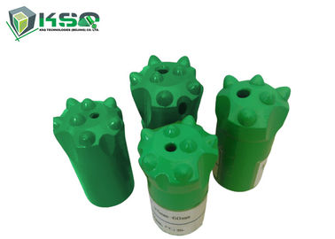 32-42mm مع تنورة قصيرة / طويلة حفر الصخور بتات زر مدبب