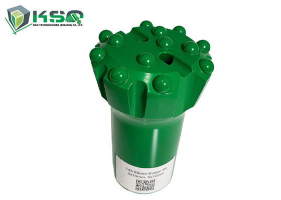 لقطات عالية السرعة T45 89mm أدوات حفر الصخور بت زر الخيط