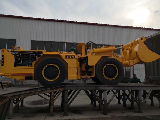 0.6m3 تحميل مسافات تفريغ آلة لمشاريع التعدين تحت الأرض مقياس صغير