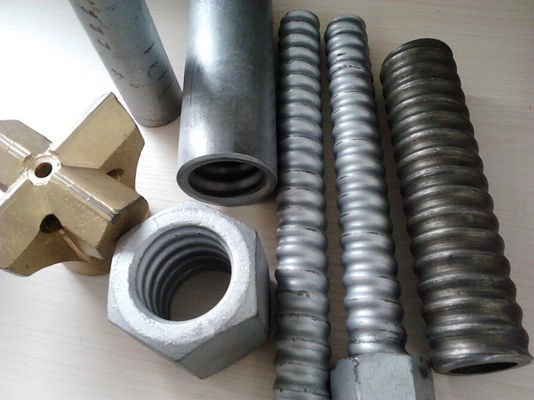 51mm R51L Self Drilling Anchor Bolt High Tensile Steel with Alloy Structure Steel