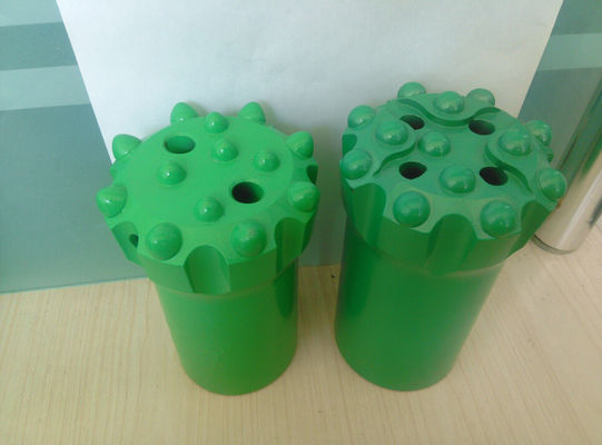 روك أدوات الحفر 3 - 4 "R38 زر مثقاب لحفر ثقب صغير