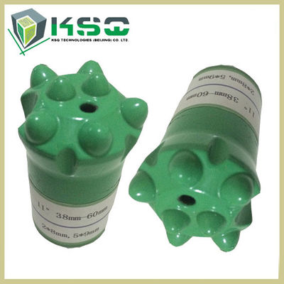 كربيد جاك المطرقة تنورة طويلة تفتق زر بت 34 ملليمتر 7 أزرار iso9001 المعتمدة