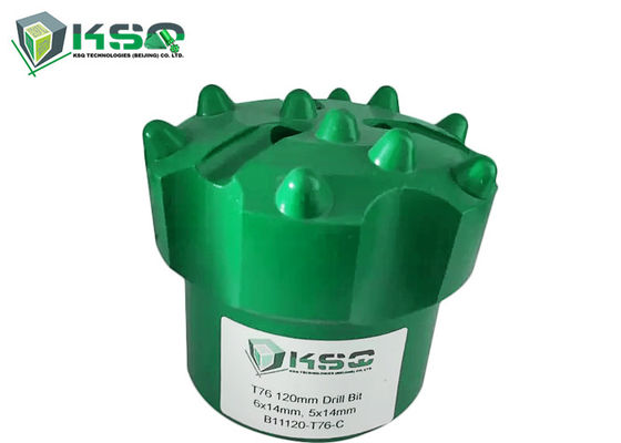 T76 أدوات مرساة الحفر الذاتي زر مثقاب زر وقضيب الحفر للمراسي الأرضية