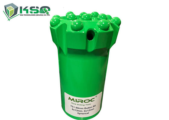 T38 76mm التنغستن كربيد أدوات التعدين الموضوع روك الحفر بت زر