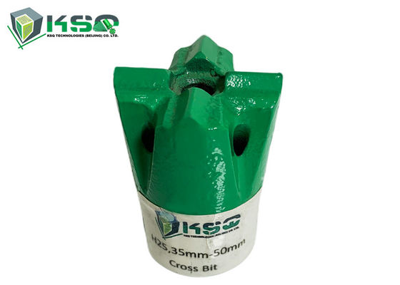 H25 Dia 35mm-57mm زر مثقاب لخيط التعدين