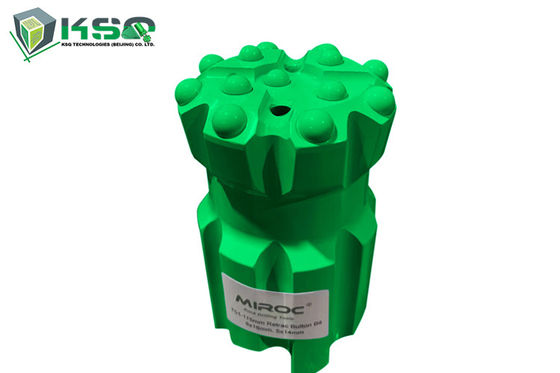 T51 115 ملم أزرار قطع الصخور الحفر القذرية الخيط الكروي