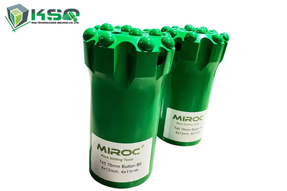 الحفر الصخري الكربيد التونغستينية المتسلسلة زر الحفر قطر T38 قطر 64mm