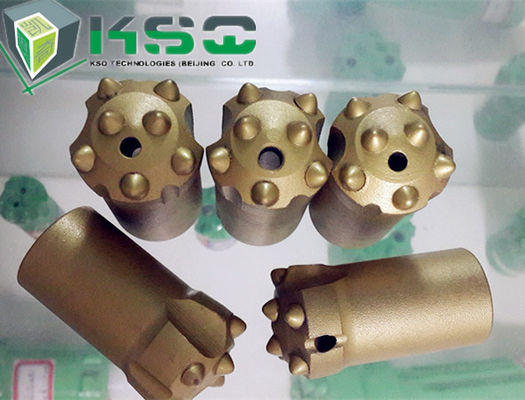 التنغستن كاربايد زر مثقاب تفتق 12 درجة ، قميص قصير / طويل