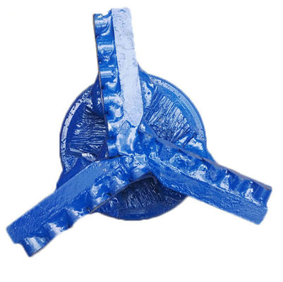 API مصدق 3 أجنحة / شفرات بت السحب خطوة PDC لحفر آبار المياه