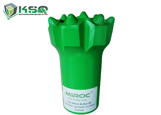 T38 حفر الزر المعدني للصخور الصلبة