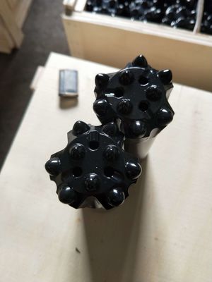 R32 45mm شقة الوجه زر مثقاب للتعدين حفر حفرة الصخور الصغيرة