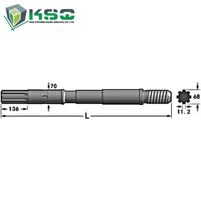 أطلس كوبكو الحفر عرقوب محول COP2160EX، كوب 4050EX، COP4050MUX
