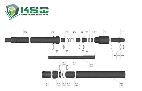 نك الطحن الصخور أدوات الحفر حفر آبار المياه حفر رود للتعدين