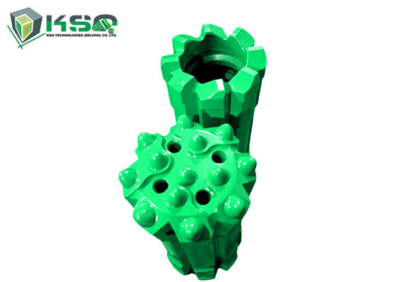 لقمة زر ذات سن لولبي T45 عالية الجودة لتعدين الصخور الصلبة، المحاجر، أدوات الحفر النفقي