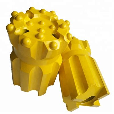 GT60 115mm Drop Center Retrac Button Bit لقم الثقب الرمادي القابل للسحب من الجرانيت الصلب