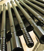 ذكر أنثى الخيوط روك دليل الحفر سرعة رود عالية الدقة T38 الموضوع