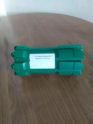 4 ثقوب صخرة حفر قطع الغيار T51 89mm Retrac زر بت لحفر معدني / خام