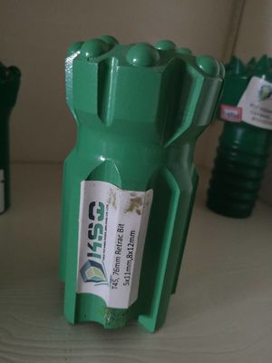 لينة الصخور الحفر T45 76 ملم زر الخيوط بت مثقاب قابل للسحب البالستية مع اختراق سريع