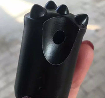 صخرة الحفر تفتق زر بت / 12 درجة عالية السرعة لقم الثقب تنورة قصيرة قطر 30 35 38mm