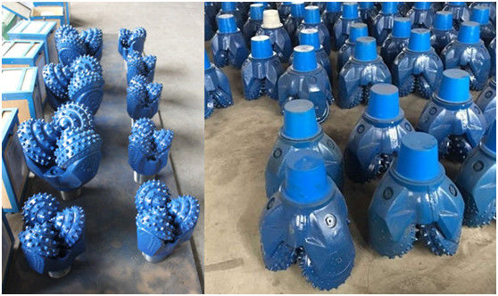 مخروطي / جولة كربيد التنغستن Tricone مثقاب دائم قوة عالية