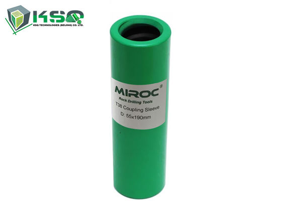 حفر حفرة طويلة اقتران كم T38 T45 R51 جسر كامل الخيوط 71mm القطر