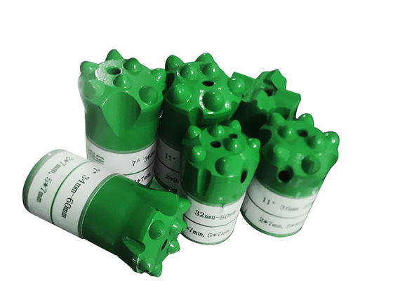 تفتق الفحم الحفر زر بت لأدوات ثقب الصخور الحفر الصغيرة مع طول 28 مم-41 مم