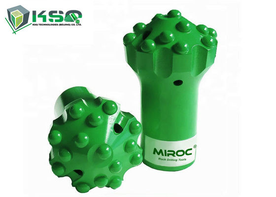 T45 مثقاب مثقاب أزرار كربيد التنجستن 102 مللي متر بت زر روك لحفر هارد روك