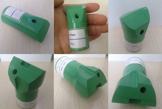 H25 / R38 شقة / منحرف زر مثقاب، عبر بت الموضوع الصلب لنفق